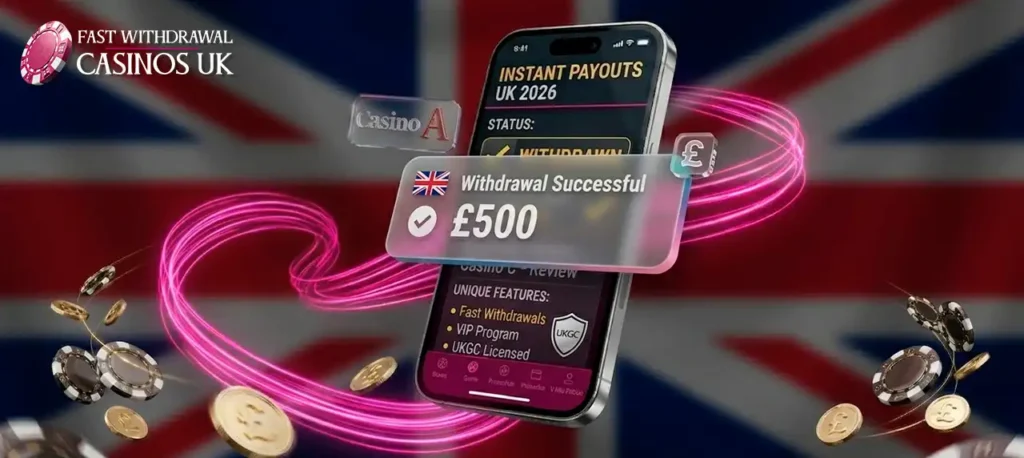 Modern trends in mobile casinos with fast withdrawal in the UK.