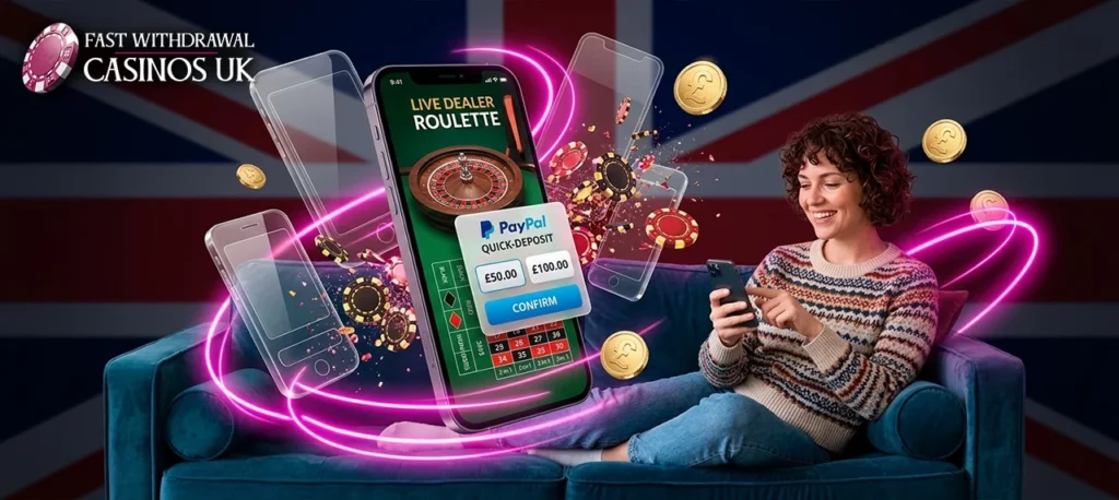 Seamless smartphone gambling experience and mobile application optimization for instant transactions.
