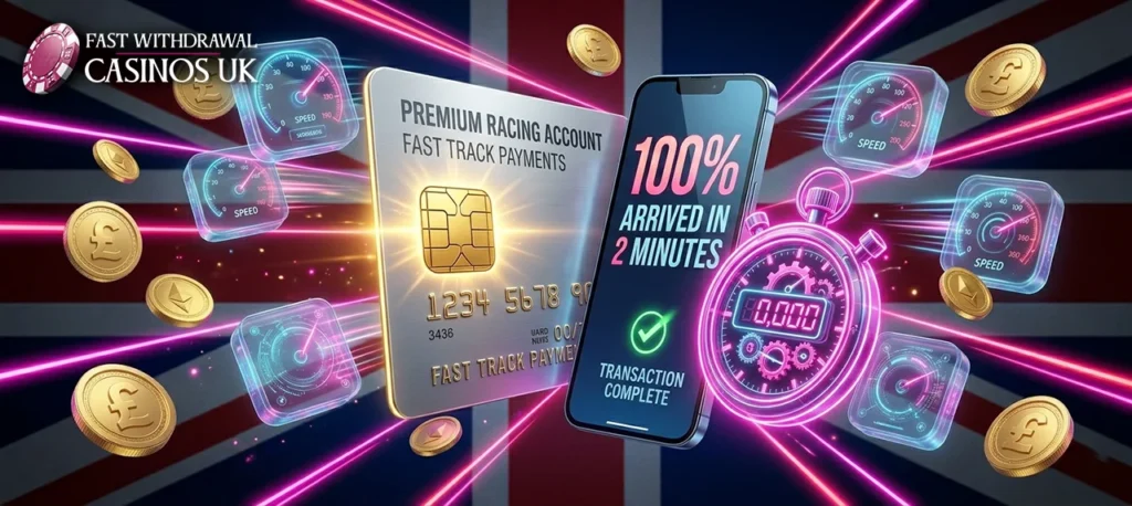 Analysis of transaction processing speeds and immediate delivery of casino winnings.