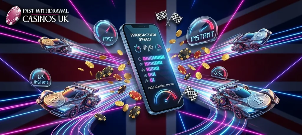 Evaluation of digital assets providing the highest speed for casino cashouts.